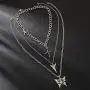 Dainty Unique Punk Layering Chain Choker Necklace Boho Jewelry Set Layered Butterfly Cross Pendant Statement Chunky Chain Necklace Festival Statement Necklace for Women Men Dainty Unique Punk Layering Chain Choker Necklace Boho Jewelry Set Layered Butterfly Cross Pendant Statement Chunky Chain Necklace Festival Statement Necklace for Women Men