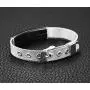 JF.JEWELRY Inspirational Silicone Band Adjustable Cuff Bracelets Personalized Engraved Gifts to My Son Bracelet for Him & Her, Graduation Bracelets for My Son