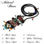 Handmade Jewelry Pendant Long Necklace Ethnic Jewelry for Women Bohemian Necklace for Women Jewelry Vintage Style Wood Pendant are Necklaces Ethnic Jewelry Long Necklace Bohemian Jewelry for Woman