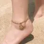 Harlermoon Initial Necklace Anklet Bracelet 18K Gold Plated Figaro Link Chain Bracelet Hexagon A-Z Monogram Letter Charms Jewelry Set for Women Girls Harlermoon Initial Necklace Anklet Bracelet 18K Gold Plated Figaro Link Chain Bracelet Hexagon A-Z Monogram Letter Charms Jewelry Set for Women Girls