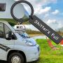 Shitters Full Keychain Happy Camper RV Keychain Camping Keychain Trailer Christmas Vacation Jewelry
