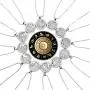 BELLA-Bee 2PC/Set 12 Constellation Necklace Coin Pendant Astrology Constellation Horoscope Zodiac Necklace with Gold Message Card for Women Girls Jewelry