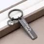 FAADBUK Funny Forklift Driver Gift Forklift Driver Keychain I Get Paid to Fork Around Jewelry Forklift Gift for Husband Boyfriend Men Son Friend