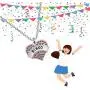 BEKECH Bingo Jewelry for Women Bingo Charm Necklace Winning Game Humor Happiness Funny Bingo Gift New Bingo Player Gift