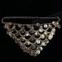 BESTOYARD Belly Dance Jewelry Set Gold Necklace Earrings for, Golden, Size Mid