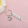 SEIRAA Squirrels Jewelry Gift for Squirrels Lover I dont Have Ducks Or a Row I Have Squirrels Keychain Gift for Friends