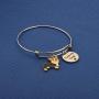 BAUNA Corgi Dog Gift I Love My Corgi Bracelet Gifts for Dog Lover Corgi Mom Gift