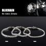 BLICHAIN Tennis Chain Necklace Bracelet 18K Gold Silver Bling Bling Luxury Iced Out Chain 4MM with Cubic Zirconia Stones Hip Hop Jewelry for Men and Women 7inches to 24inches
