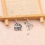 FUSTMW Cheer Charm Earring Cheerleading Earrings Gifts Cheer Jewelry Cheerleaders Gifts Cheer Coaches or Team
