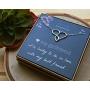 EFYTAL Girlfriend Gifts, Girlfriend Birthday Gift Ideas For Her, Romantic Sterling Silver 925 Infinity Heart Necklace Jewelry for Women, Cute Anniversary / Valentines Day Present