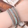 YGLINE Dazzling Handmade Leather Wrap Bracelet Collection