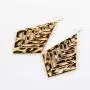 12 Pairs Wood Geometry Round African Women Earrings Retro Wooden Painted Earrings Ethnic Style Earring 12 Pairs Wood Geometry Round African Women Earrings Retro Wooden Painted Earrings Ethnic Style Earring