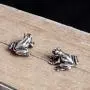 925 Sterling Silver Frog Stud Earrings Birthday Gifts for Women Girls Vintage Cute Animal Stud Earring Party Jewelry 925 Sterling Silver Frog Stud Earrings Birthday Gifts for Women Girls Vintage Cute Animal Stud Earring Party Jewelry