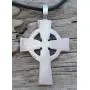Trilogy Jewelry Pewter Wales Cross Pendant with Swarovski Crystal for Birthday on Leather Necklace Trilogy Jewelry Pewter Wales Cross Pendant with Swarovski Crystal for Birthday on Leather Necklace