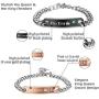 LOYALLOOK 6Pcs Couples Necklaces Bracelets Matching Set for Him and Her, His Queen Her King Pendant Necklace His & Hers Bracelets King and Queen Jewelry Gifts for Lover