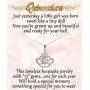 Sterling Silver Necklace for Quinceanera Gift, Girls Sweet 15 Present with 15 Sparkling CZs Sterling Silver Necklace for Quinceanera Gift, Girls Sweet 15 Present with 15 Sparkling CZs