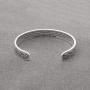 Arifoo Bracelets for Women Personalized Inspirational Jewelry Mantra Cuff Bangle Friend Encouragement Gift for Her