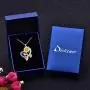 Distance Sunflower Necklace for Women S925 Sterling Silver Heart Necklace Jewelry,You are My Sunshine Pendant Necklaces Jewelry Gifts for Women Girls Mom Wife Distance Sunflower Necklace for Women S925 Sterling Silver Heart Necklace Jewelry,You are My Sunshine Pendant Necklaces Jewelry Gifts for Women Girls Mom Wife