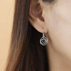 Boma Jewelry Spiral Dangle Earrings