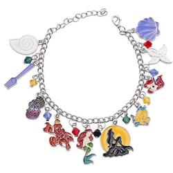 Super Game Movie Charm Bracelet - Horror Classic Scary Movies Bracelet Premium Quality Halloween Cosplay Costume Jewelry Collection, Creative Christmas for Movie Fans