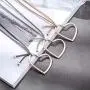 Jewelry Long necklace for women with Gold Silver Star Pendant Adjustable Rope Chain Chokers Necklaces
