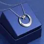 FLYOW S925 Sterling Silver Crescent Moon Pendant Necklace for Women Teen Girls Birthday Gift FLYOW S925 Sterling Silver Crescent Moon Pendant Necklace for Women Teen Girls Birthday Gift