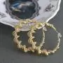 18K Gold Twisted Hoop Earrings 925 Sterling Silver Post Big Earrings Lightweight high polished Hoops Jewelry Gift for Women and Men 18K Gold Twisted Hoop Earrings 925 Sterling Silver Post Big Earrings Lightweight high polished Hoops Jewelry Gift for Women and Men