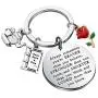 KUIYAI Beauty and The Beast Keychain Fairytale Jewelry Belle Rose Charm Keychain Inspirational Gifts Always Remember You’re Braver Than You Believe Keychain KUIYAI Beauty and The Beast Keychain Fairytale Jewelry Belle Rose Charm Keychain Inspirational Gifts Always Remember You’re Braver Than You Believe Keychain