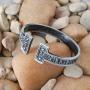 HAQUIL Viking Jewelry Metal Alloy Runes Cuff Bracelet for Men and Women