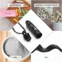 Sunligoo Mens Urn Ashes Necklace Stainless Steel Bullet Pendant Necklaces for Cremation Memorial Keepsakes