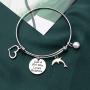 FAADBUK Funny Dolphins Bracelet Animal Lover Gift Just A Girl Who Loves Dolphins Jewelry Bracelet Dolphins Lover Gift Dolphins Jewelry