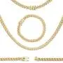 BEBERLINI Cuban Link Chain 14K Gold Plated Curb Necklace 30'' Bracelet 9.5'' Stainless Steel Fashion Jewelry for Men 6 mm - 18 mm BEBERLINI Cuban Link Chain 14K Gold Plated Curb Necklace 30'' Bracelet 9.5'' Stainless Steel Fashion Jewelry for Men 6 mm - 18 mm