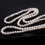 JYX Pearl Long Sweater Necklace Gorgeous Genuine 7.5mm Natural Near Round White Freshwater Pearl Necklace for Women 50'' JYX Pearl Long Sweater Necklace Gorgeous Genuine 7.5mm Natural Near Round White Freshwater Pearl Necklace for Women 50''