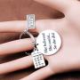 EIGSO Accountant Keychain CPA Keychain She Believed She Could Accouting CPA Graduation Gift Calculator Charm Jewelry