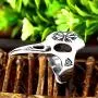 Gungneer Viking Raven Skull Vegvisir Scandinavian Compass Stainless Steel Ring Men Women Norse Protection Jewelry Gungneer Viking Raven Skull Vegvisir Scandinavian Compass Stainless Steel Ring Men Women Norse Protection Jewelry