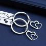 SIDIMELO Couple Gifts for Him and Her Wedding Gifts Star Wars Jewelry I Love You I Know Keychain Girlfriend Boyfriend Husband Wife Couple Keychain