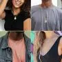 SHOWFULL Initial Letter Pendant Necklace, Gold Constellation Capital A-Z Letter Pendant Necklace for Boys Girls Women Men(2 Necklaces Included)