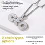 GoldChic Jewelry Customized Iced Out Bubble Pendant Gold Plated Initial Letter Pendant Necklace,18K Gold Plated Alphabet Charm Men Women Hip Hop Jewelry A to Z