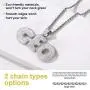GoldChic Jewelry Customized Iced Out Bubble Pendant Gold Plated Initial Letter Pendant Necklace,18K Gold Plated Alphabet Charm Men Women Hip Hop Jewelry A to Z