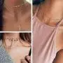 FUNRUN JEWELRY 10PCS Layered Choker Necklace for Women Girls Multilayer Chain Necklace Set Adjustable FUNRUN JEWELRY 10PCS Layered Choker Necklace for Women Girls Multilayer Chain Necklace Set Adjustable