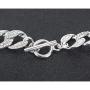 KOSMOS-LI CZ Rhinestone Choker Necklace for Women Jewelry Hip Hop Cuban Link Chain