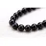 Natural Gemstone Semi Precious Round Beads Bracelet 8mm Handmade Stretch Bracelet Unisex Jewelry (AAA Black Agate) Natural Gemstone Semi Precious Round Beads Bracelet 8mm Handmade Stretch Bracelet Unisex Jewelry (AAA Black Agate)