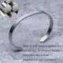 Inspirational Jewelry for Women Cuff Bangle Bracelets Stainless Steel Gifts Engraved Message Inspirational Jewelry for Women Cuff Bangle Bracelets Stainless Steel Gifts Engraved Message