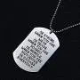 Inspirational Dog Tag Necklace Be Strong Badass Necklaces Encouragement Gifts for Women Men Military Gift Boy Girl Birthday Present Inspirational Dog Tag Necklace Be Strong Badass Necklaces Encouragement Gifts for Women Men Military Gift Boy Girl Birthday Present