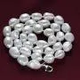 Rakumi Pearl Necklace White Freshwater Pearl Necklace 18''