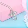POPLYKE Cross Necklace Sterling Silver Infinity Loop Cross Pendant Necklace for Women Girls Boys POPLYKE Cross Necklace Sterling Silver Infinity Loop Cross Pendant Necklace for Women Girls Boys