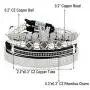 Imperial Crown King 18K Gold CZ Beads Bracelet Luxury Charm Fashion Bangle for Men Women Imperial Crown King 18K Gold CZ Beads Bracelet Luxury Charm Fashion Bangle for Men Women