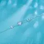 925 Sterling Silver Bracelet 14K Gold Plated Italian Bead Charm Link Chain Diamond Bracelet for Women Teen Girls