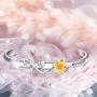 Sunflower Jewelry Set Sunflower Earrings Bracelet Necklace