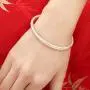 Merdia Womens 999 Solid Sterling Silver Flower Carved Bangle Cuff Bracelets 21g Weight for Wedding Gift Merdia Womens 999 Solid Sterling Silver Flower Carved Bangle Cuff Bracelets 21g Weight for Wedding Gift